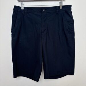 lululemon athletica Men's Navy Flat Front Shorts